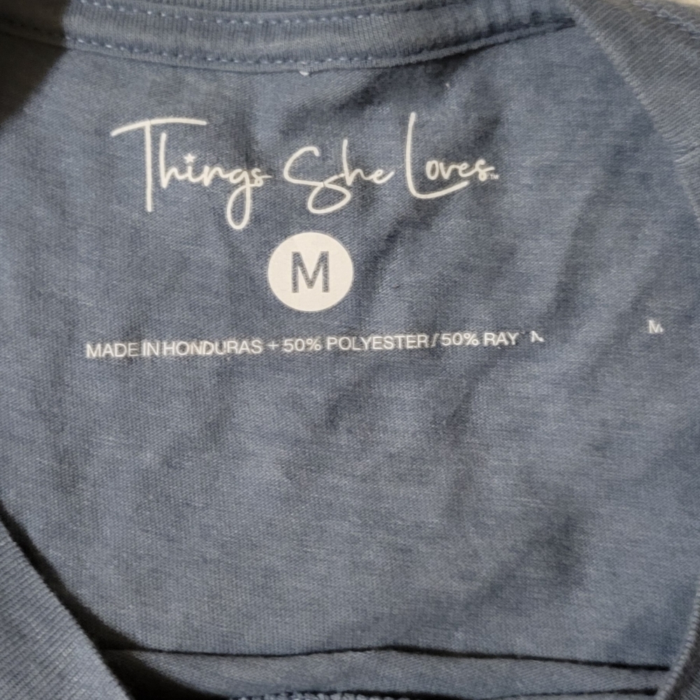 Things She Loves Comfort Colors Hallelujah T-Shirt Size Medium